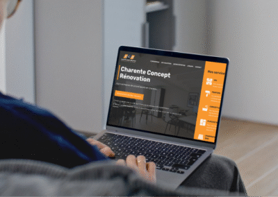 Charente Concept Rénovation – Site vitrine one page