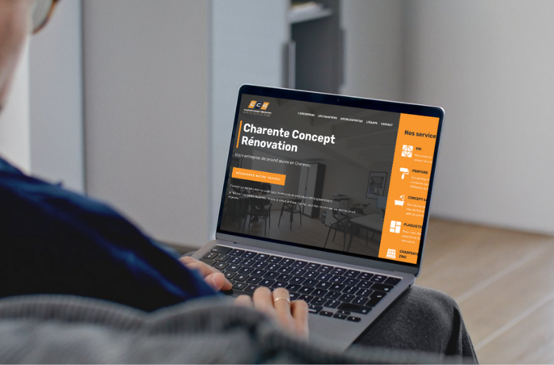 Charente Concept Rénovation site vitrine