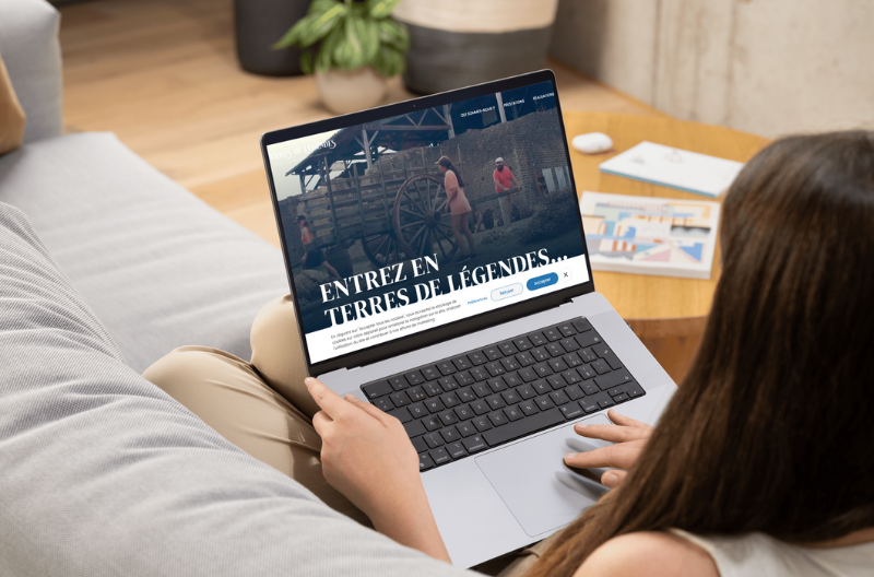 terres de légendes site vitrine